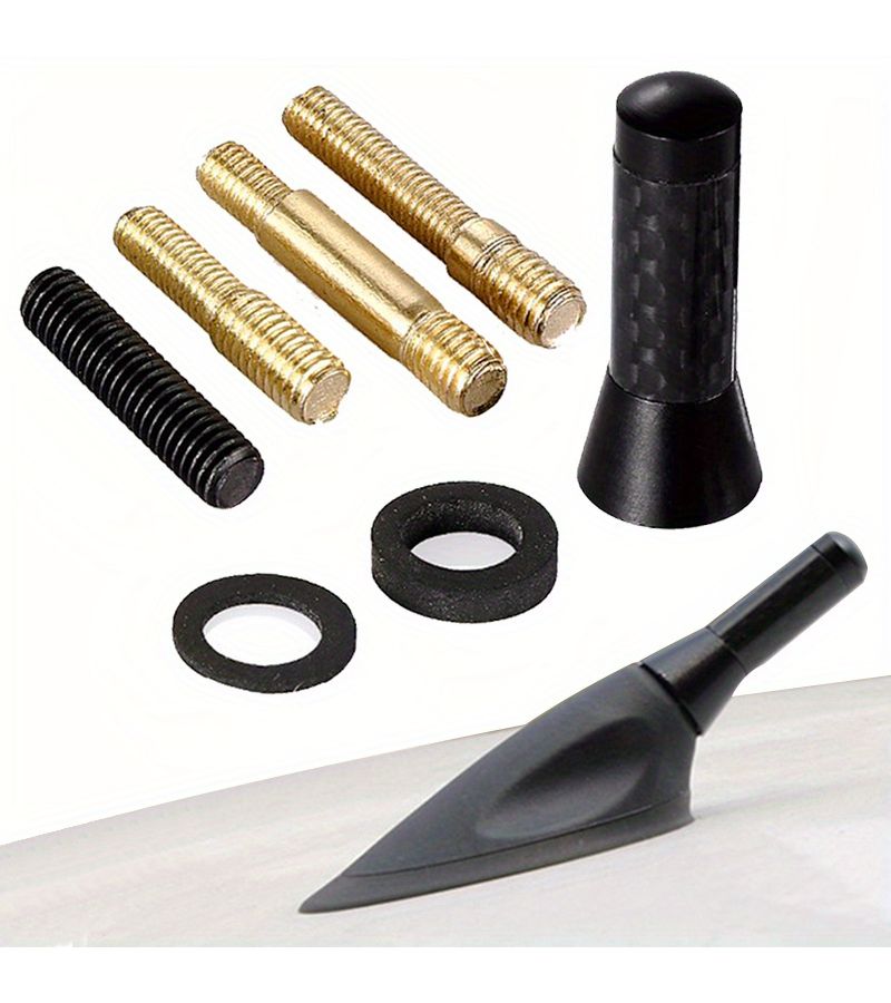 Carbon Fiber Short Mast Antenna 7pcs For Benz Styling Roof Antenna Enhanced Signal Accessories - Image 2
