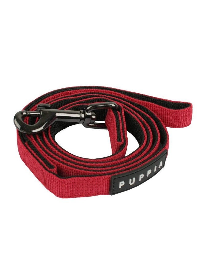 بوبيا PUPPIA مقود كلاب ثنائي اللون قوي ومتين ومريح في الإمساك به للتدريب على المشي للكلاب الصغيرة والمتوسطة، وردي، كبير - Image 5