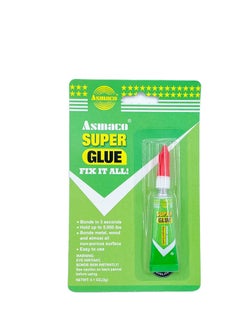 Asmaco Super Glue With Fine Tip Bonds In 3 Seconds 3g 
