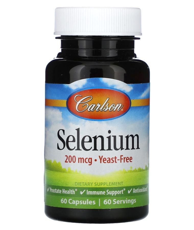 Selenium  200 mcg 60 Capsules