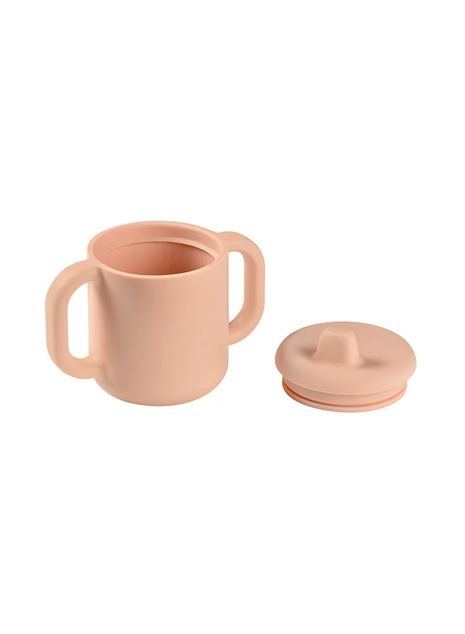 BEABA Silicone Learning Cup Pink