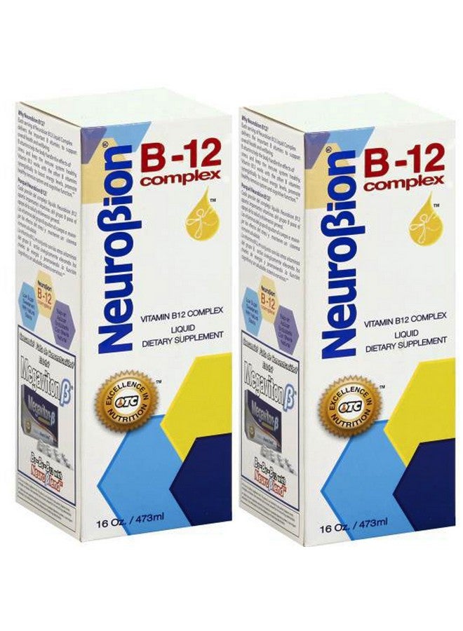 Neurobion Vitamin B12 Complex 16 Oz Liquid Citrus Flavor 2 Pack - Image 1