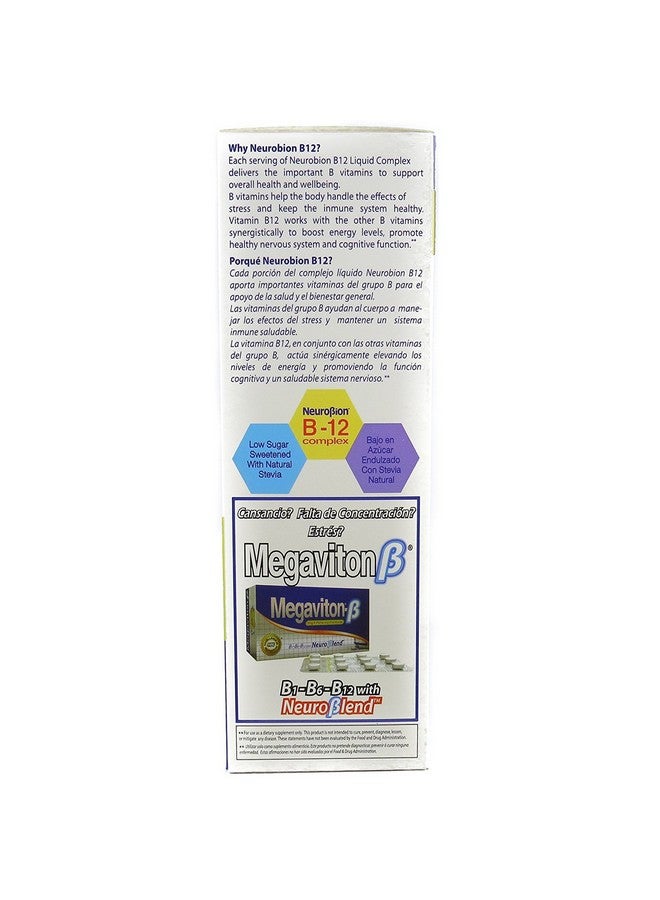 Neurobion Vitamin B12 Complex 16 Oz Liquid Citrus Flavor 2 Pack - Image 3