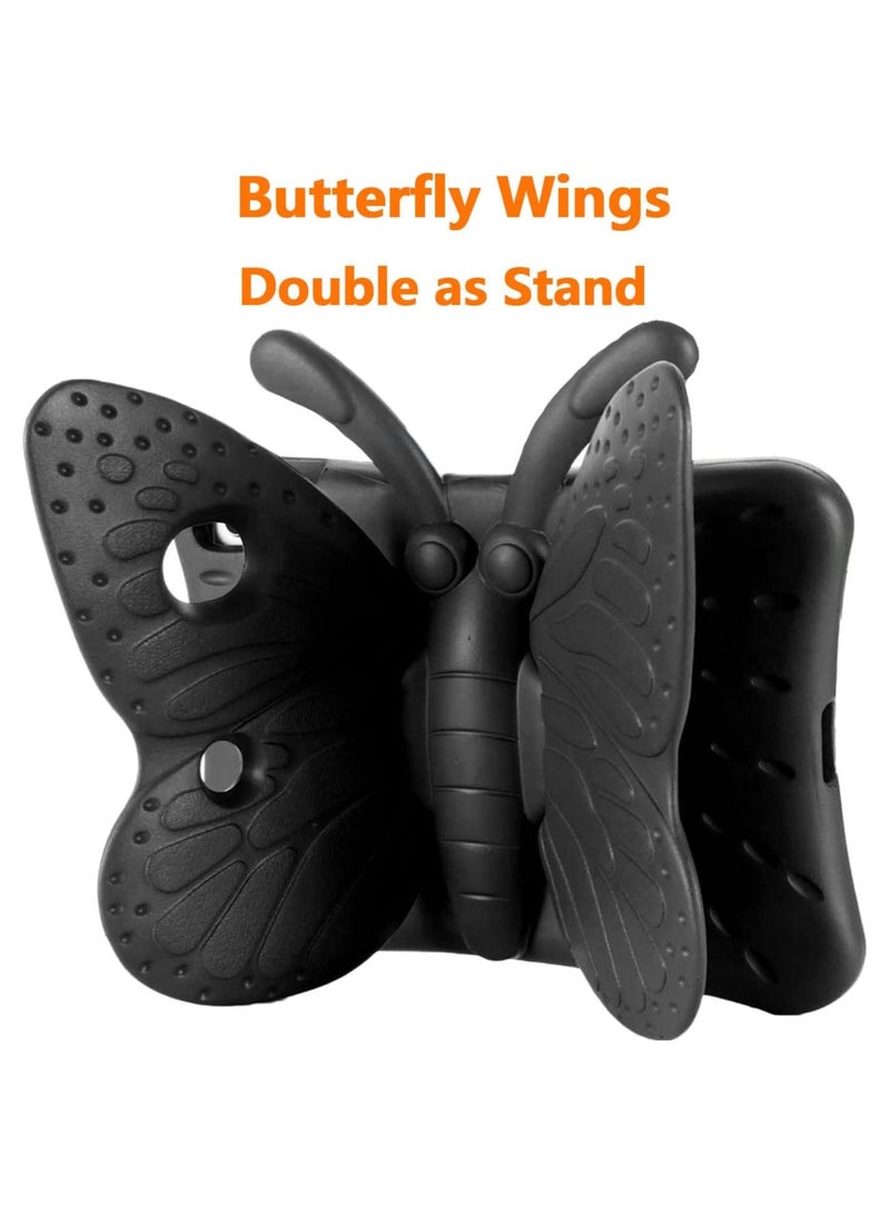 iPad 10.2 Kids Case, iPad 7th Generation Case for kids, Light Weight Shockproof EVA Foam Protective Tablet Cover Handle Stand Child Friendly Case for Apple iPad 10.2 inch and Air 3 2019 - Black - Image 4