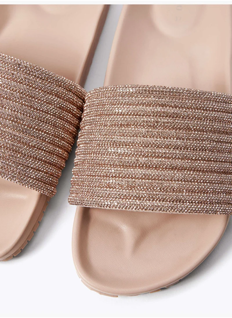oysho Jewel slides