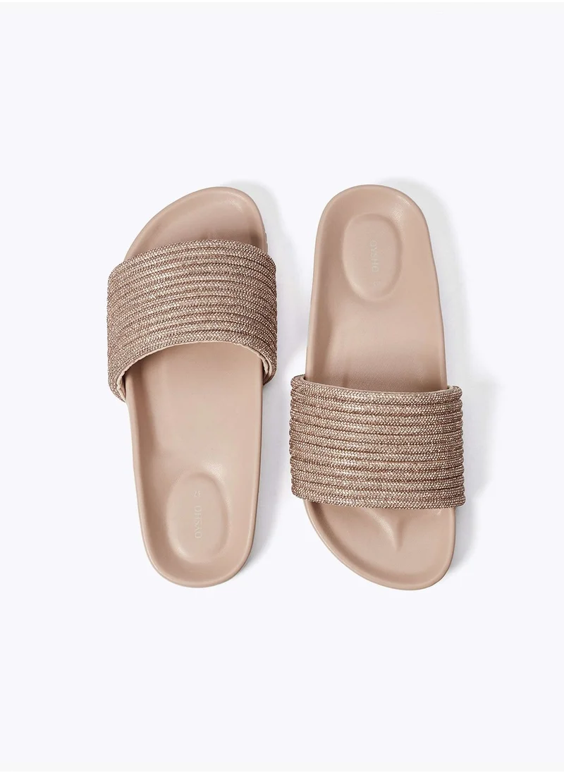 oysho Jewel slides