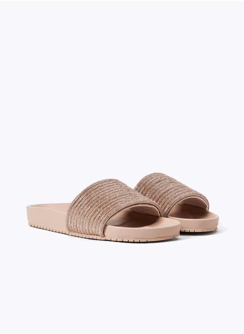 oysho Jewel slides