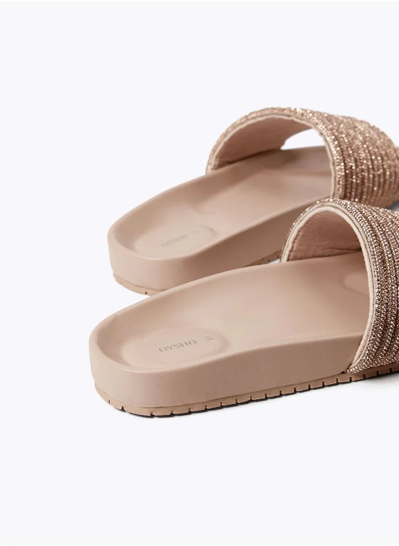 oysho Jewel slides