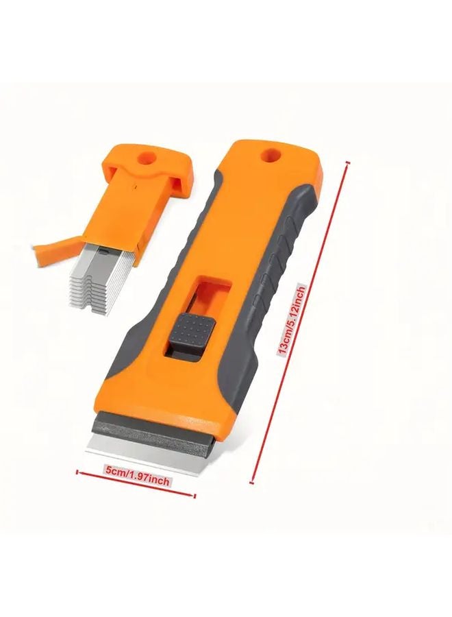 Multifunctional Ceramic Scraper With 20 Blades Remove Stubborn Stains Tile Grouting Wall Cleaning - Image 4