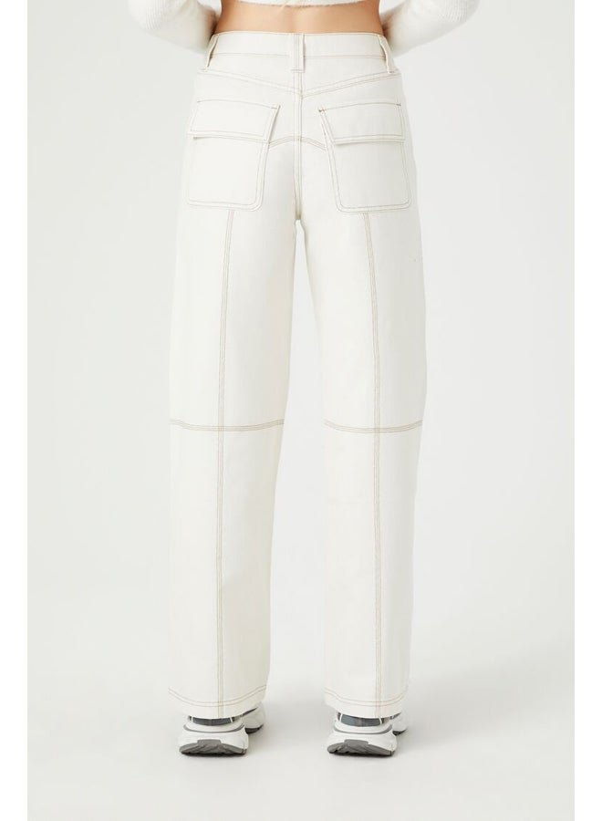 FOREVER 21 Straight-Leg Cargo Pants - Image 4