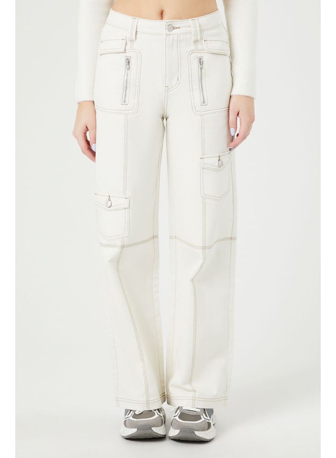 FOREVER 21 Straight-Leg Cargo Pants - Image 2
