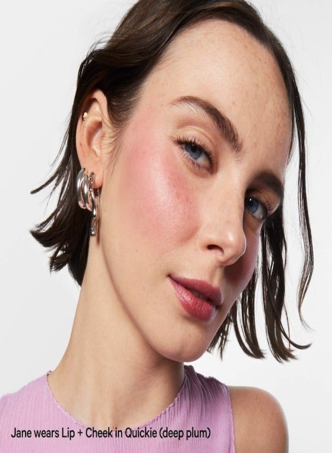 MILK MAKEUP MILK MAKEUP Lip + Cheek Cream Blush Stick Quickie – 6 g • Berry • Multi‑Use, Non‑Comedogenic Tint for Lips & Cheeks  - Image 3