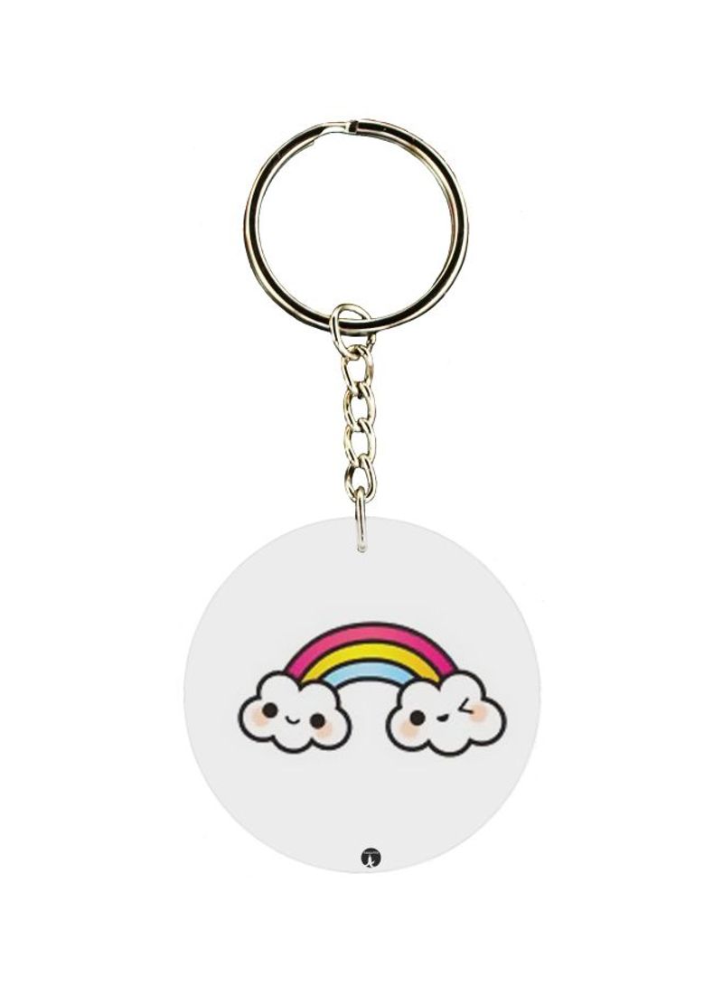 RKN Rainbow Printed Keychain