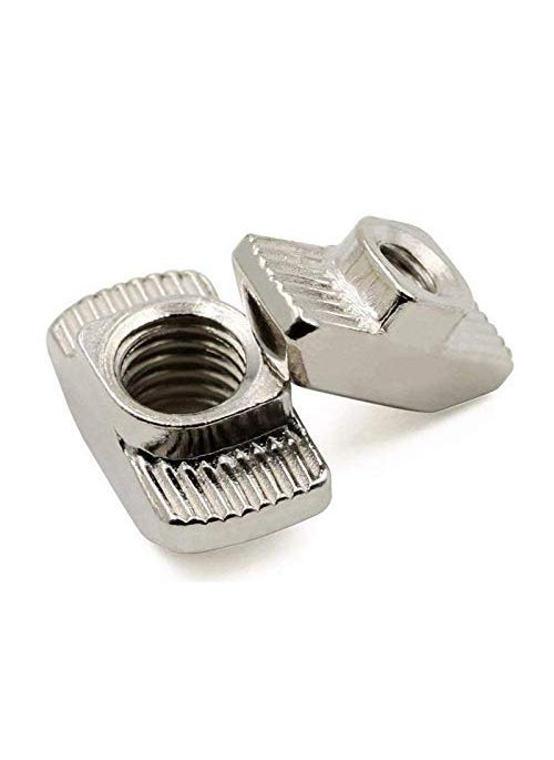 Immech - Immech M4 T Nut hammer head nut With M4 x 8mm Allen Cap Screw For 2020 Aluminium Slotted Profile 25 Pcs Each Pack of 50 Pcs - Image 1