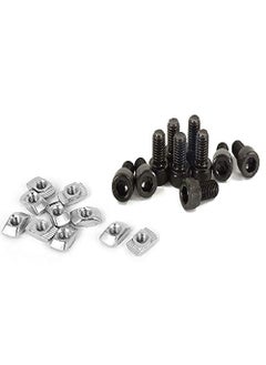 Immech Immech M4 T Nut hammer head nut With M4 x 8mm Allen Cap Screw For 2020 Aluminium Slotted Profile 25 Pcs Each Pack of 50 Pcs  - Image 1