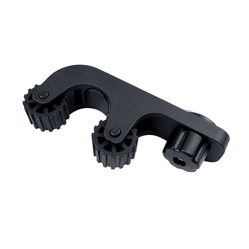 Cross-border in stock canoe paddle bracket track bracket fishing rod bracket rubber boat fishing boat kayak accessories(Adjustable roller paddle clamp) - Image 5