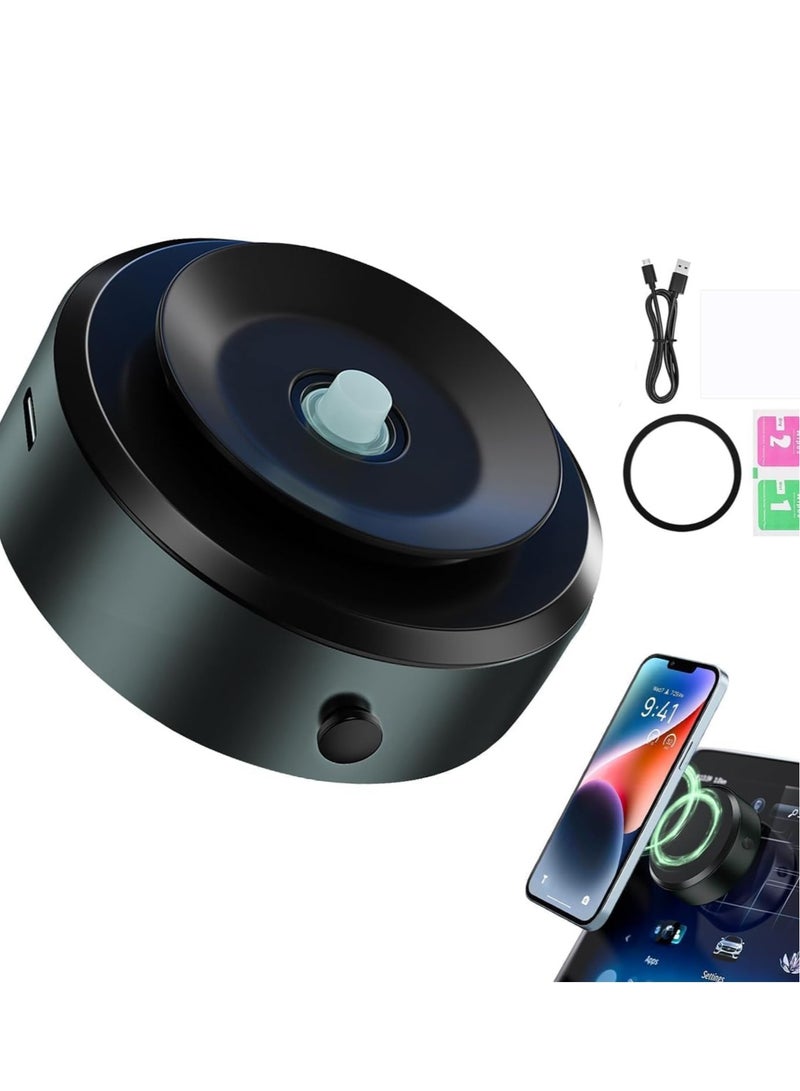 Suction Magnetic Phone Holder for Car with Vacuum Suction Mount  - Image 1