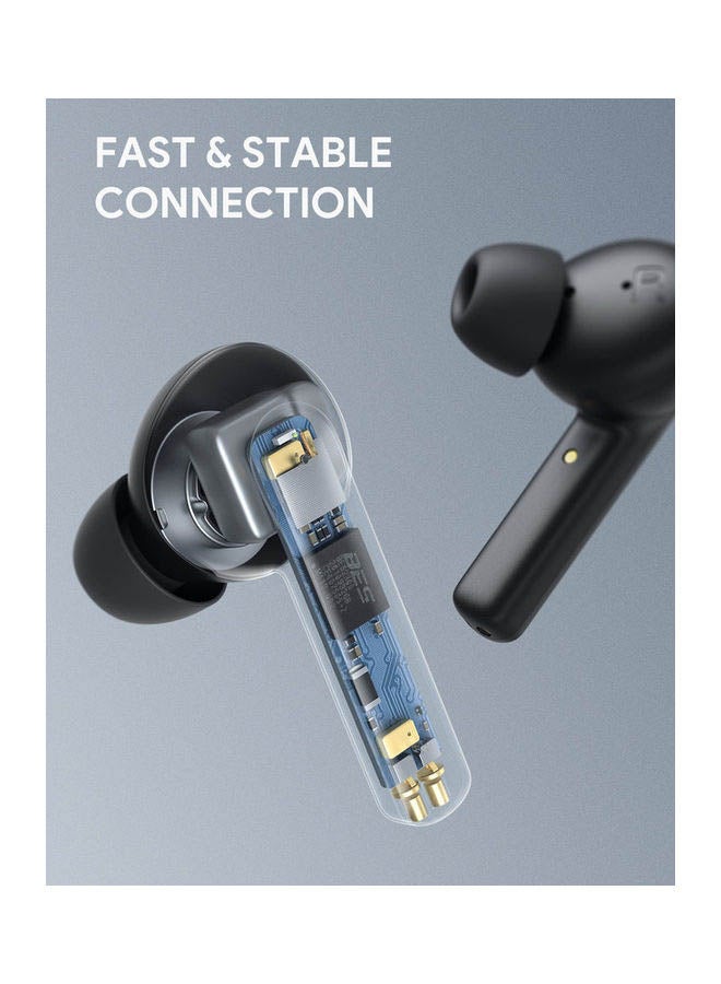 Aukey BT In-Ear Earbuds With Charging Case Black - Image 3