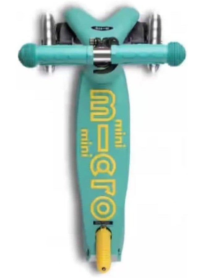 Micro Scooters- Mini Deluxe 3 in 1 Deluxe Eco - Mint | Scooter for Kids | Kids Scooter | Scooter with LED Wheels | Scooter for Kids 3-5 Years - Image 3