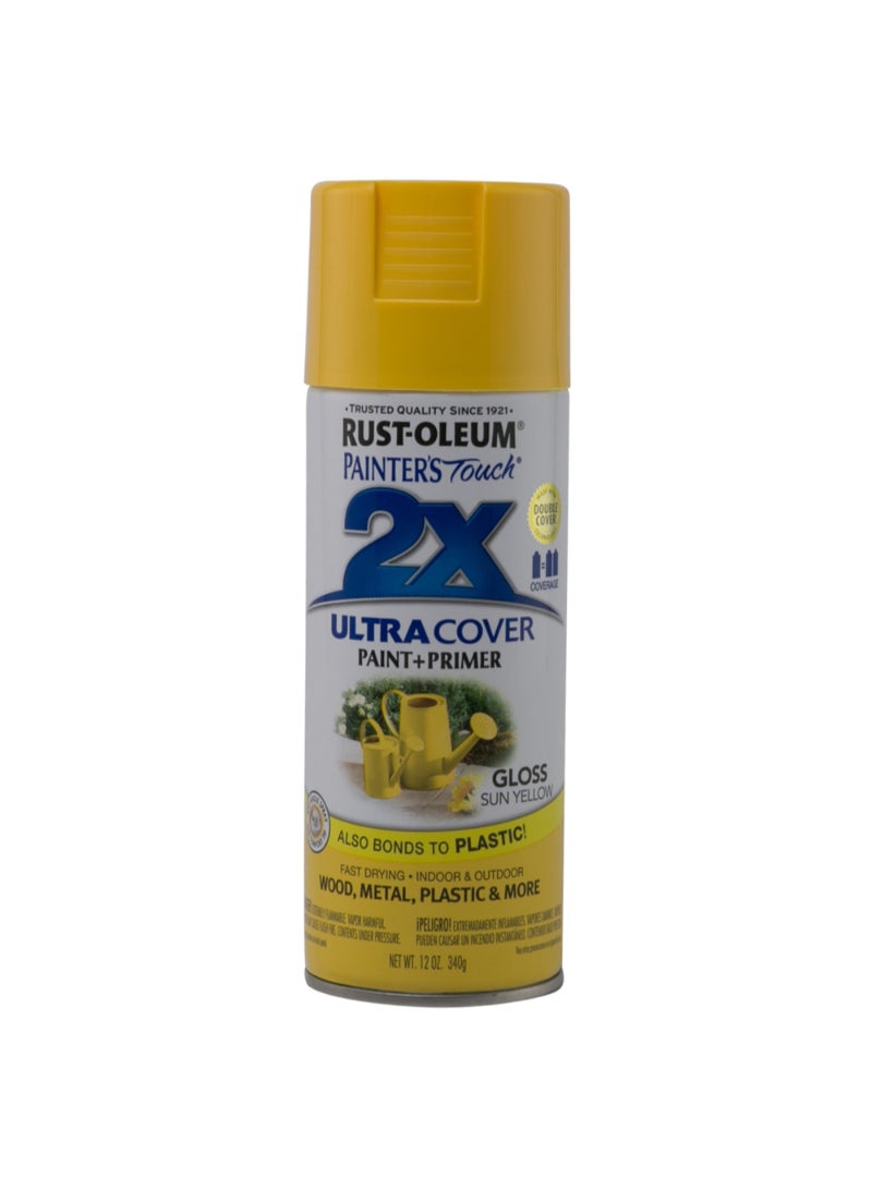 RUST-OLEUM Rustoleum 2X Painter's Touch Ultra Cover Spray (Sun Yellow)