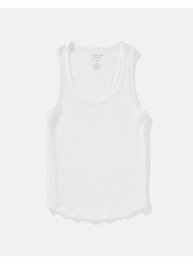 امريكان ايجل بلوزة بدون أكمام بياقة واسعة ناعمة وجذابة - Image 2