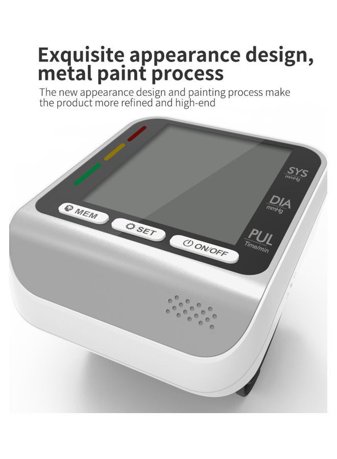 نيبمينينت جهاز قياس ضغط الدم مزود بشاشة تضيء بثلاثة ألوان - Image 2