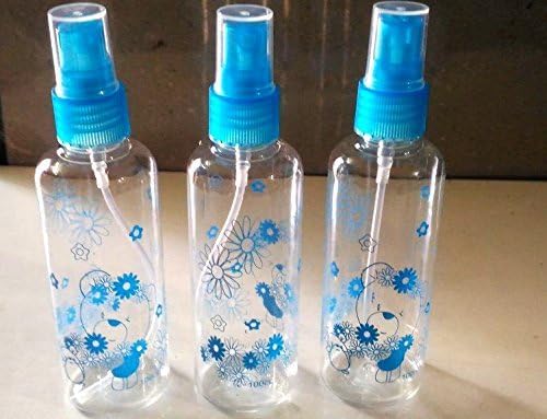 AmigozZ AmigozZ 100ml Empty Cute Bear Floral Refillable Fine Mist Spray Bottle 3 Pc Random Colour  - Image 3