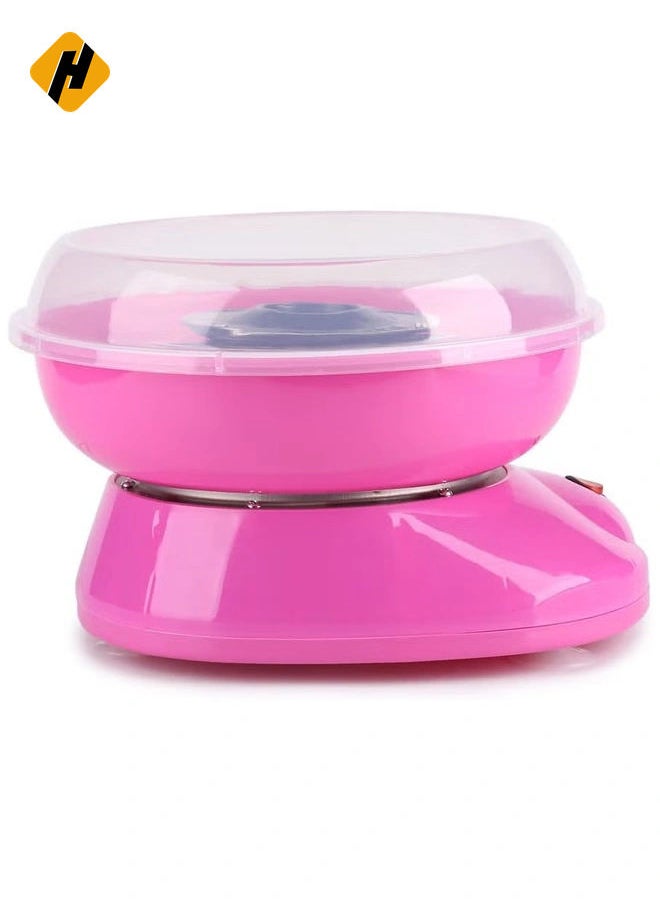 HuHa Cotton Candy Machine,450W Mini Electric Maker, DIY Sugar Floss Machine, Suitable for Parties, Cookouts, or Just a Special Surprise!(Pink)  - Image 5