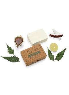 Ancient Living Neem & Lemon Luxury Handmade Soap (Set Of 5) 100 Gm Each Refreshing Moisturizing Bath Bar For Acne And Blemishes Ideal For All Skin Types  - Image 5