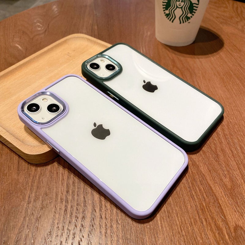 Titanium Original Color iPhone16 Phone Case for Apple 15ProMAX Eagle Eye Transparent 14 Drop-resistant Protective Case - Image 4