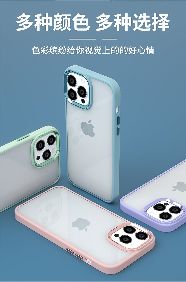 Titanium Original Color iPhone16 Phone Case for Apple 15ProMAX Eagle Eye Transparent 14 Drop-resistant Protective Case - Image 3