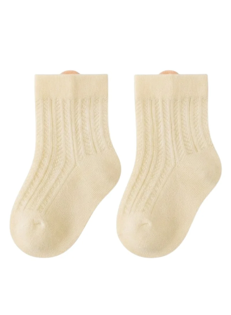 Bambimici Baby Minimalist Socks 5 Pairs - Yellow