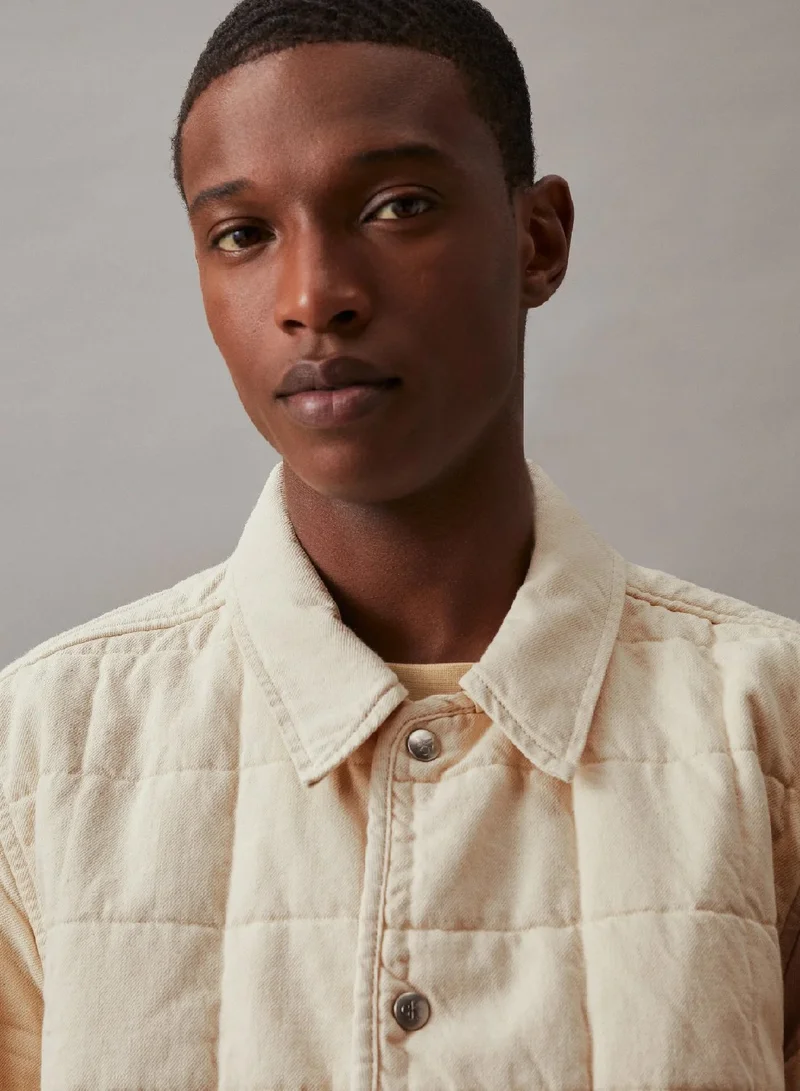 Calvin Klein Jeans Quilted Denim Jacket