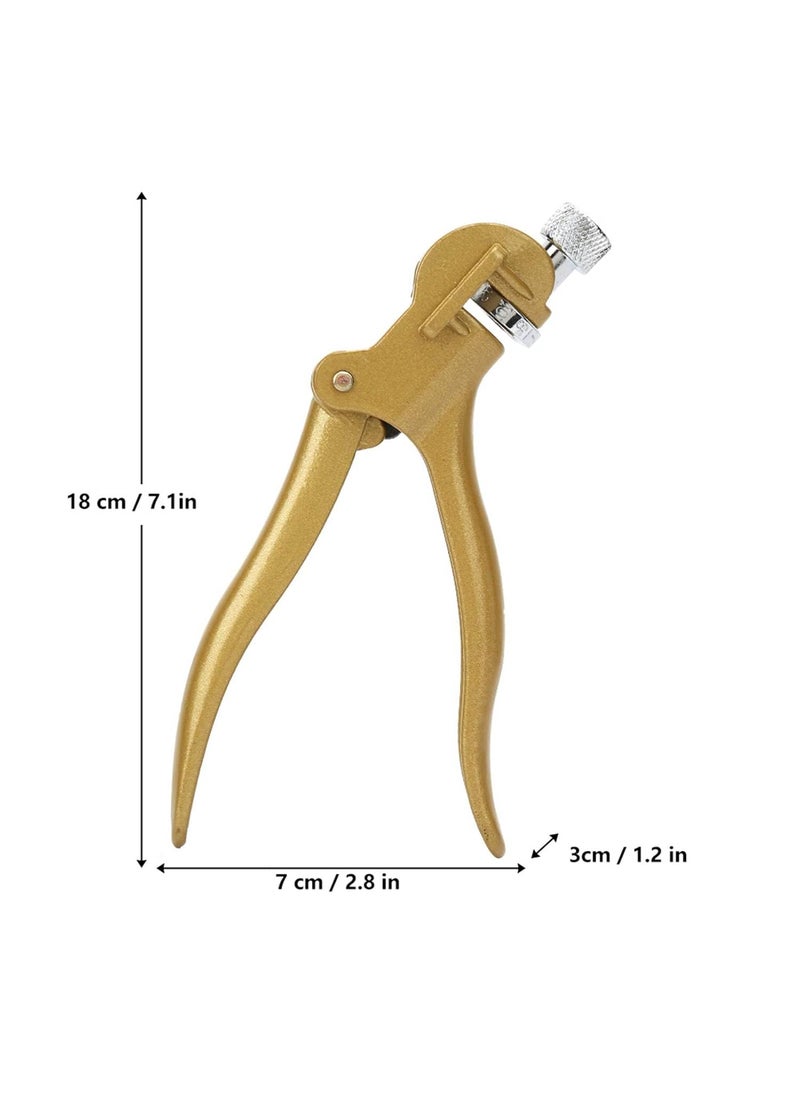Chazcool Chazcool Saw Set Plier Hand Saw Setting Tool Sawset Sawtooth Puller Carpentry DIY Accessories Woodwork Hand Tools Sawset Puller for Woodworker Sawblade Saw Tooth  - Image 2