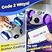 Apitor Coding Robot Toys for Kids Ages 5 STEM Robot Toy Kit with Wheels and Play Cards Screen Free Remote Control Programming Interactive Toy for Boys and Girls Ages 58 - Image 4