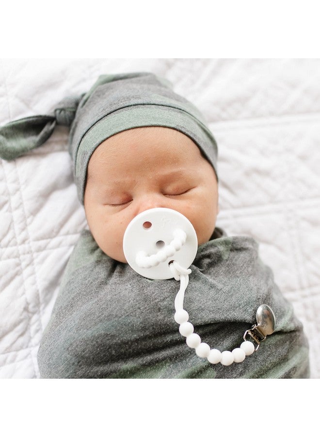 Ryan & Rose Ryan & Rose Cutie Clip Judy - Pacifier Clip Holder Silicone (Judy, White) - Image 3