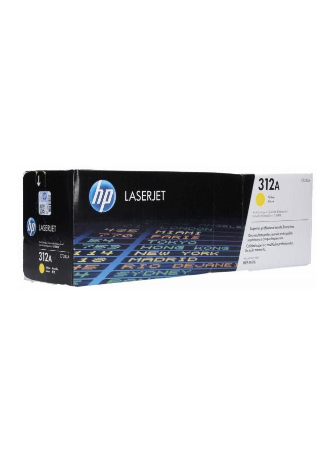 HP خرطوشة مسحوق حبر 312A للطابعة ليزر جيت أصفر - Image 2