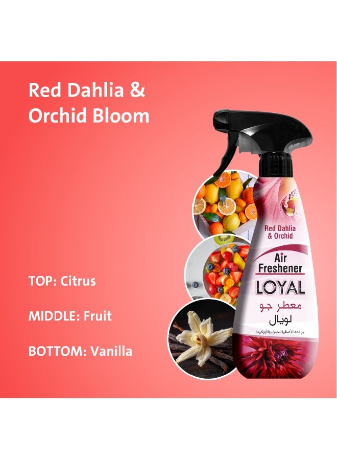 loyal Air Freshener Red Dahlia & Orchid 450 ml - Image 4