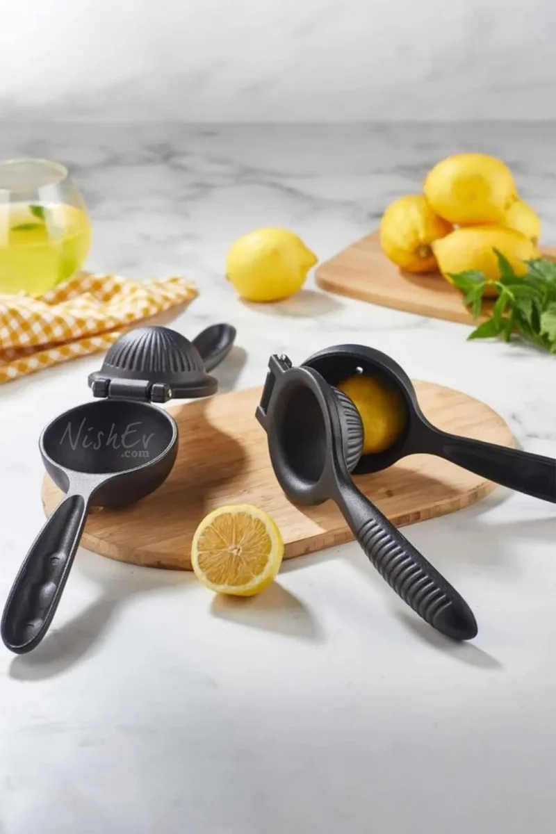 Nishev Cast Iron Stainless Steel Citrus Lemon Squeezer Long Lasting Orange Citrus Juicer 23 cm