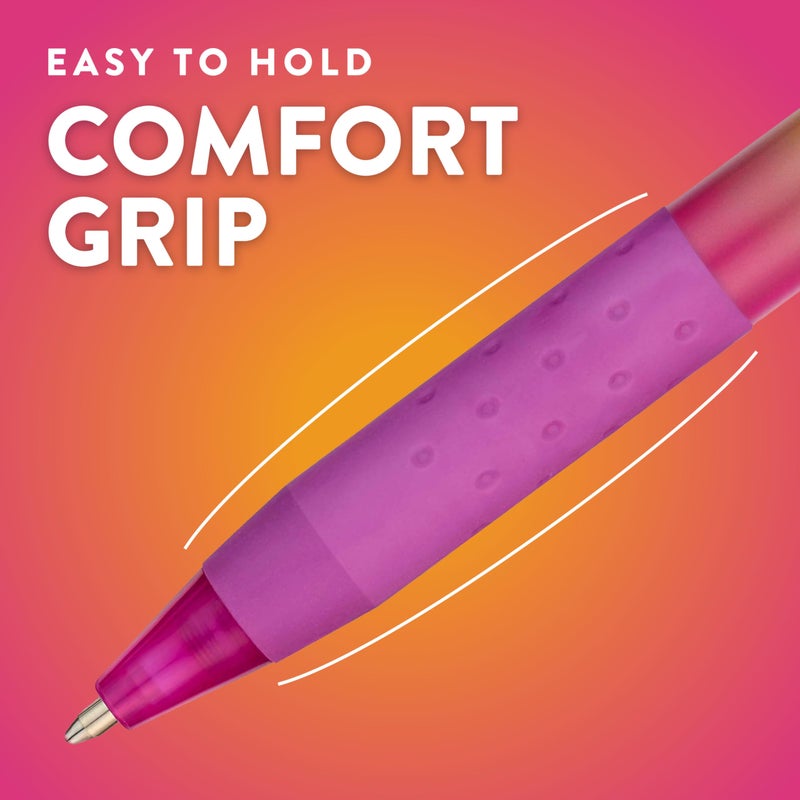 Paper Mate InkJoy 300RT Ballpoint Pens, Colorful Pens with Fashion Wraps, Retractable, Medium Point, 24 Count - Image 4