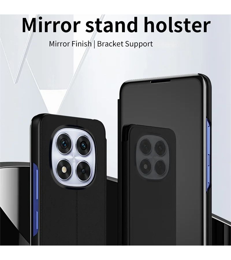 حافظة هاتف ذهبية قابلة للطي ومقاومة للصدمات لهاتف Redmi Note 15 4G - Image 4