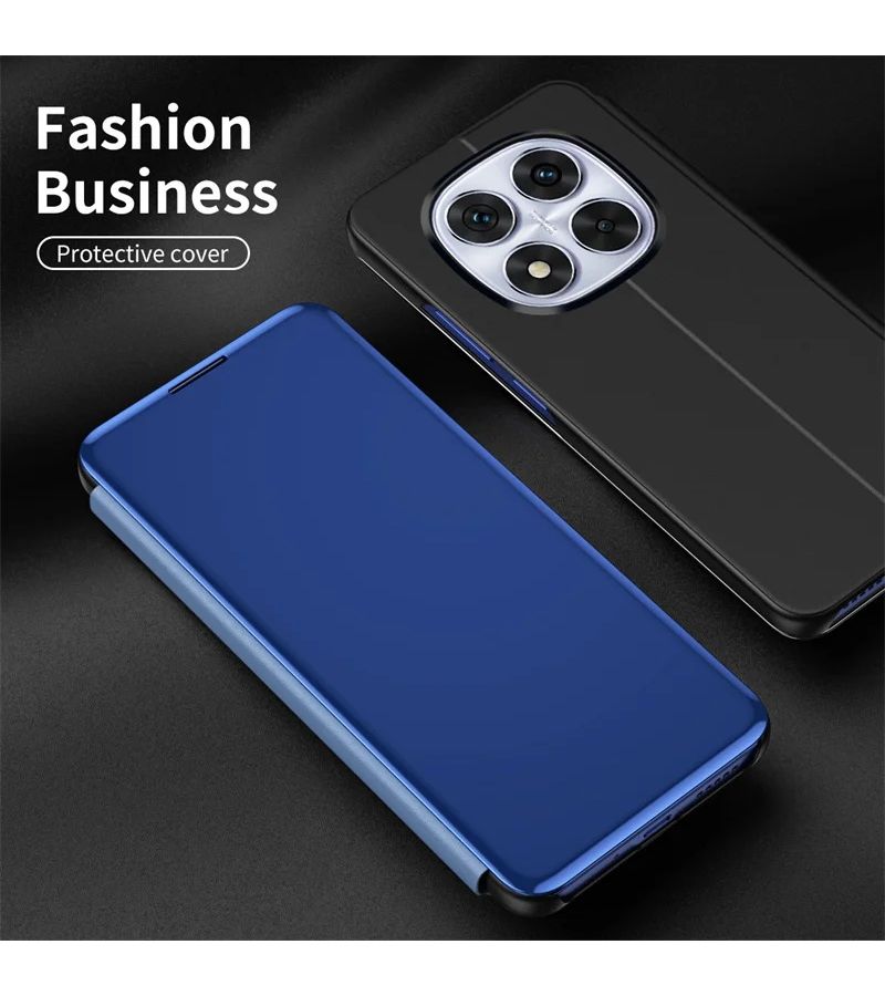 حافظة هاتف ذهبية قابلة للطي ومقاومة للصدمات لهاتف Redmi Note 15 4G - Image 2