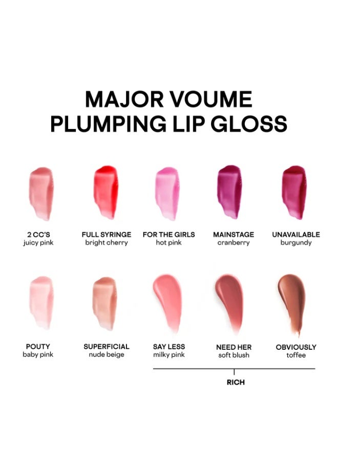 باتريك تا ملمع الشفاه PATRICK TA Major Volume Plumping Gloss - 2 CC - Image 4