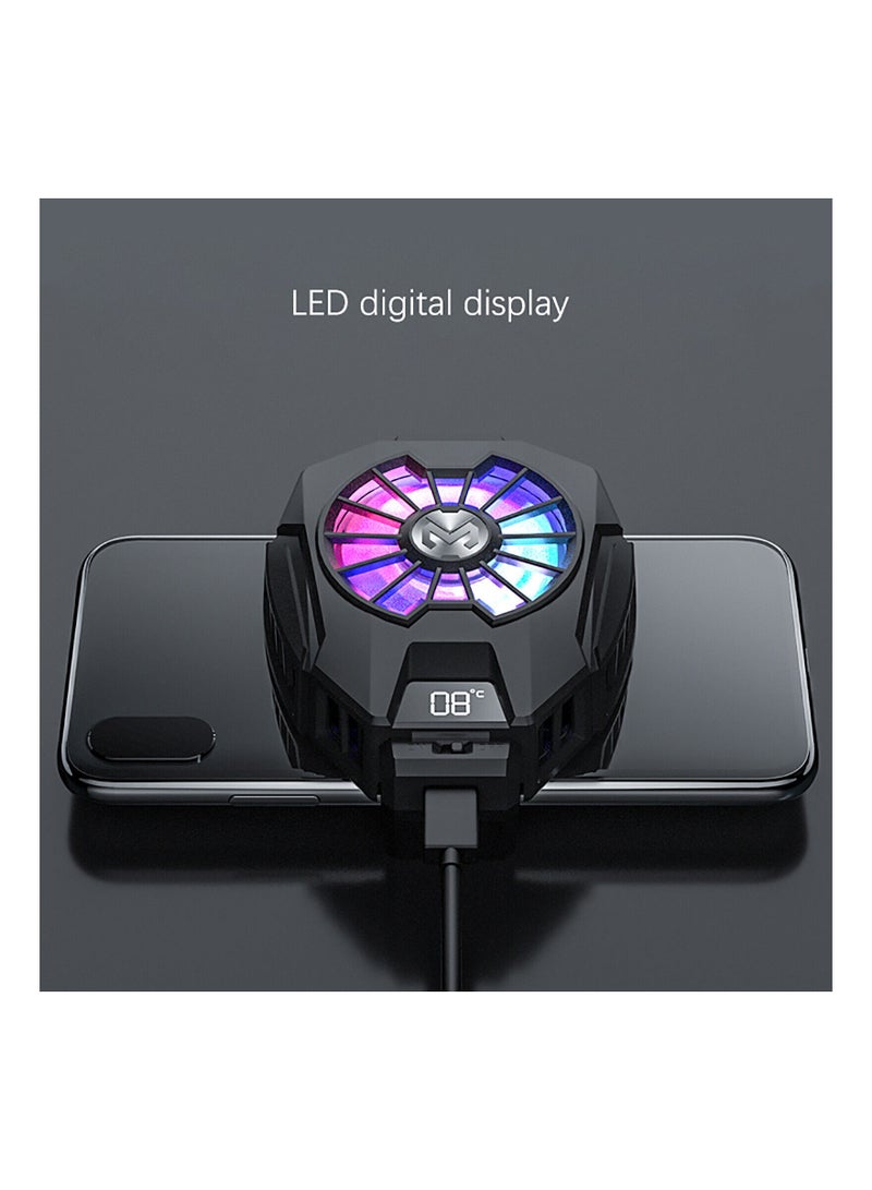 Memo DL05 Mobile Phone Cooler Semiconductor Heatsink Cellphone Cooling Fan For Gaming Support - Image 2