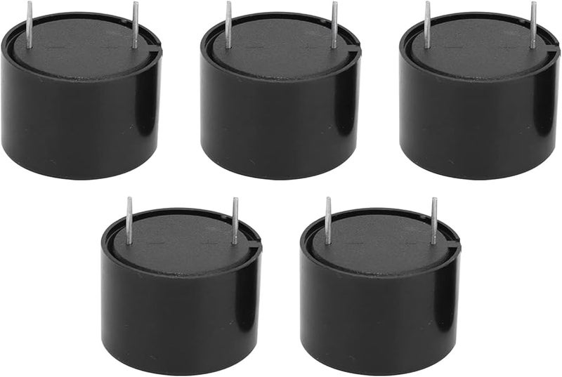 5Pcs Active Piezo Buzzer Alarm HS2316 90dB Loud Continuous Sound Beeper DC 324V Durable PBT Material - Image 2