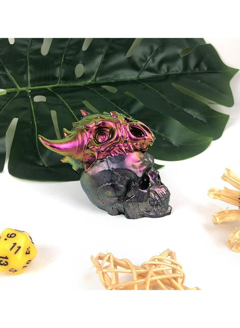GGOOT 3D Cow Skull Mold - Silicone Molds for Epoxy Resin - Halloween 3D Horror Cow Head On Skull Design Scary DIYMold for Home Art Decor, Cabinets Gifts, Wall Door  - Image 2