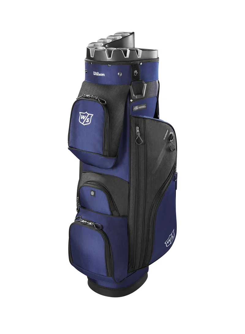 Wilson Staff I Lock III Golf Cart Bag, Navy/Black
