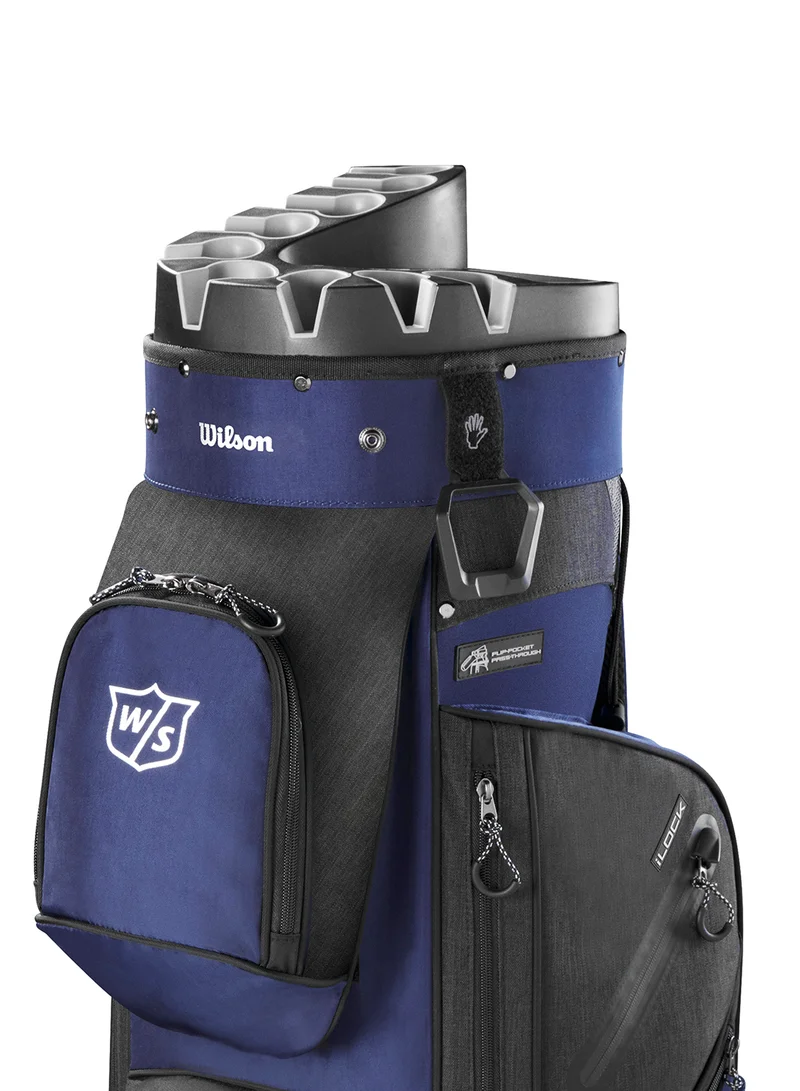 Wilson Staff I Lock III Golf Cart Bag, Navy/Black