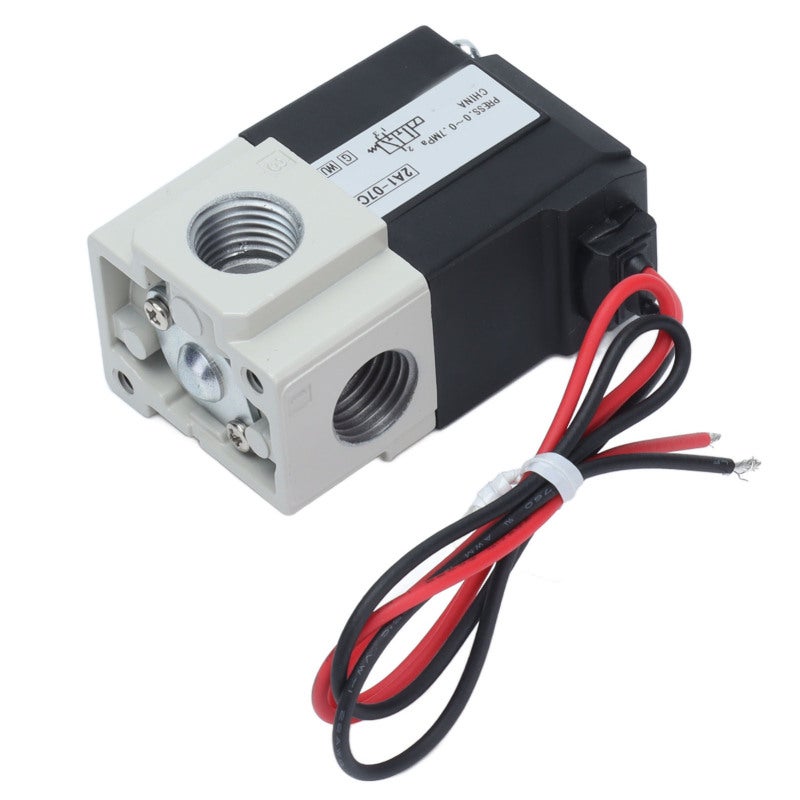 Pneumatic Solenoid Valve 2 Position 3 Way G1/4 Thread Copper Coil Premium Durable - No Air Leakage Aluminium Alloy Construction - No Stuck Working for Electronic Boost Control - Image 3