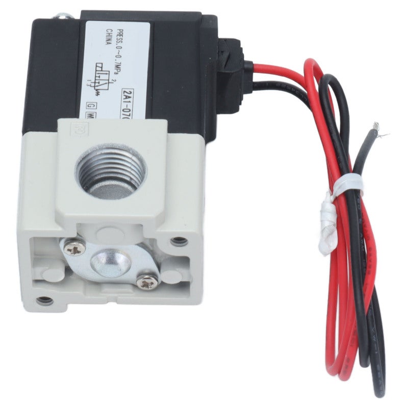Pneumatic Solenoid Valve 2 Position 3 Way G1/4 Thread Copper Coil Premium Durable - No Air Leakage Aluminium Alloy Construction - No Stuck Working for Electronic Boost Control - Image 4